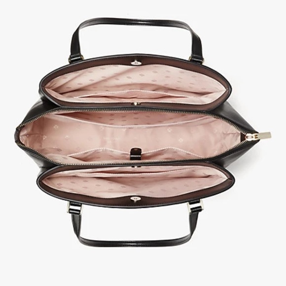 Booked Large Work Tote in Geranium - Picture 2 of 10